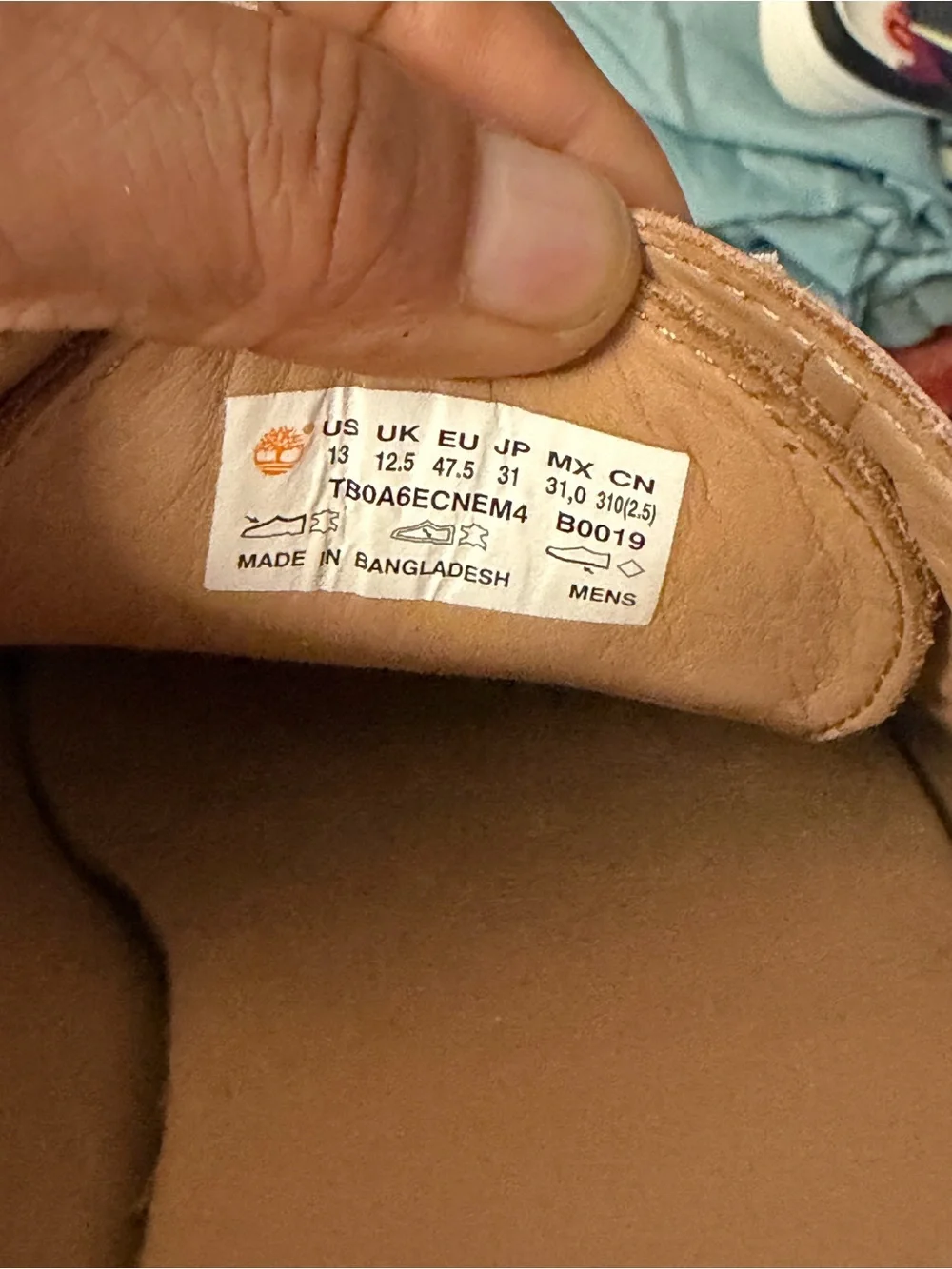 Timberland hender scheme